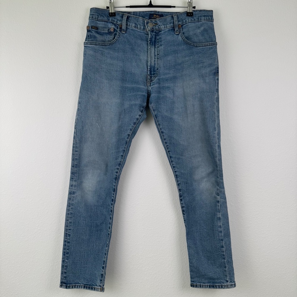 Polo Ralph Lauren Sullivan Slim Jeans Mens 33x30 Blue Good Casual Classic
